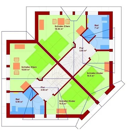 Ferienhaus With 3 Bedrooms *